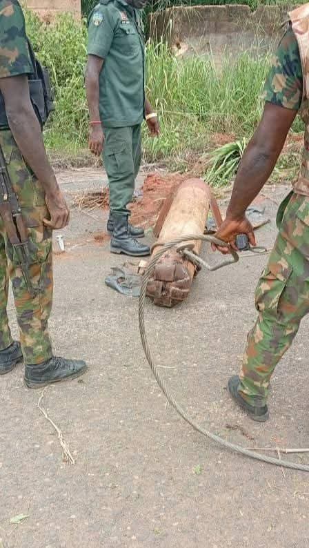 Security operatives destroy bomb factory