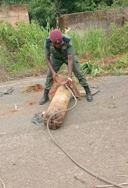 Security operatives destroy bomb factory