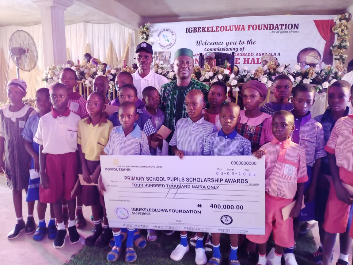 Igbekeleoluwa Foundation donates conference hall, rolls out empowerment initiatives for youths, entrepreneurs, and students of Ikere-Ekiti