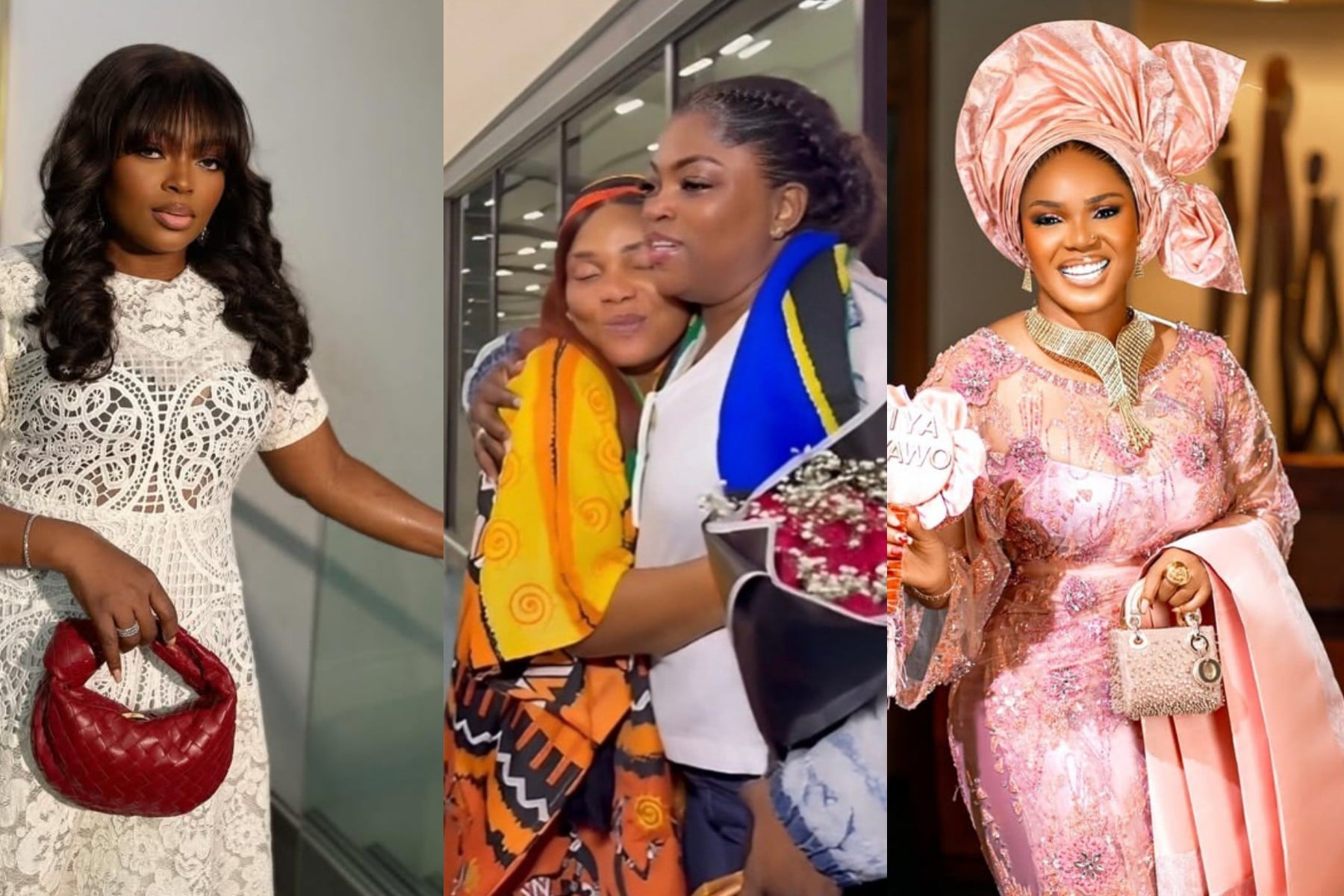 Funke Akindele receives grand welcome from Iyabo Ojo in Tanzania