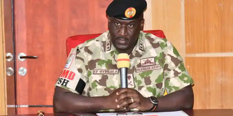 Maj.-Gen. Folusho Oyinlola,