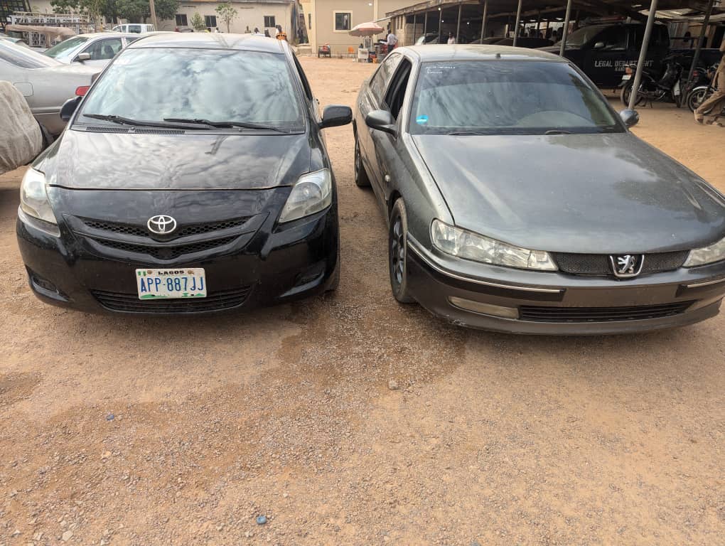 Police arrest six dare-devil robbers, recover four stolen vehicles in a crack down on car-snatching syndicates in Kano