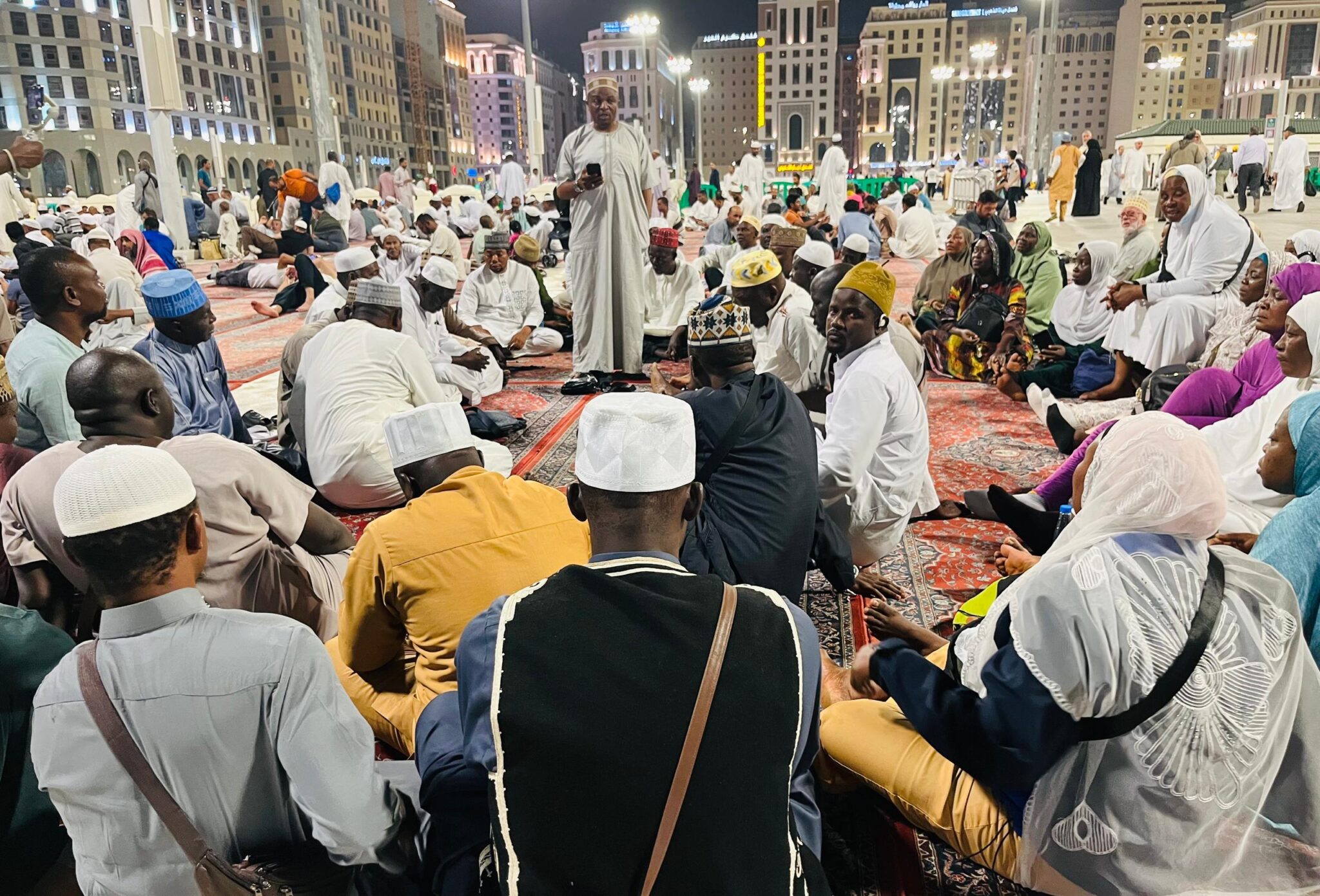 The Ulama team of NAHCON seeks Allah's help for President Tinubu, other leaders to tackle insecurity, transform the country in Madina