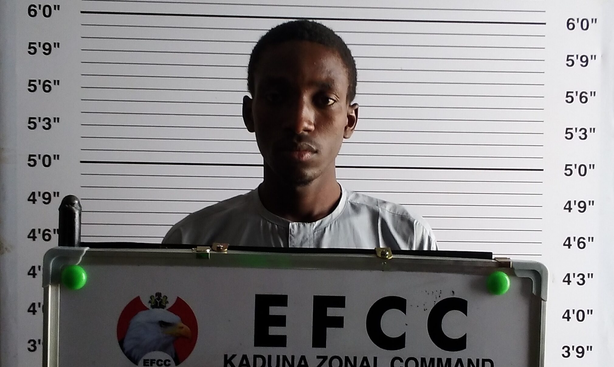 Court sentences Kaduna man, Mustapha Abubakar, to two years imprisonment after he pleaded guilty to theft of N3.597m