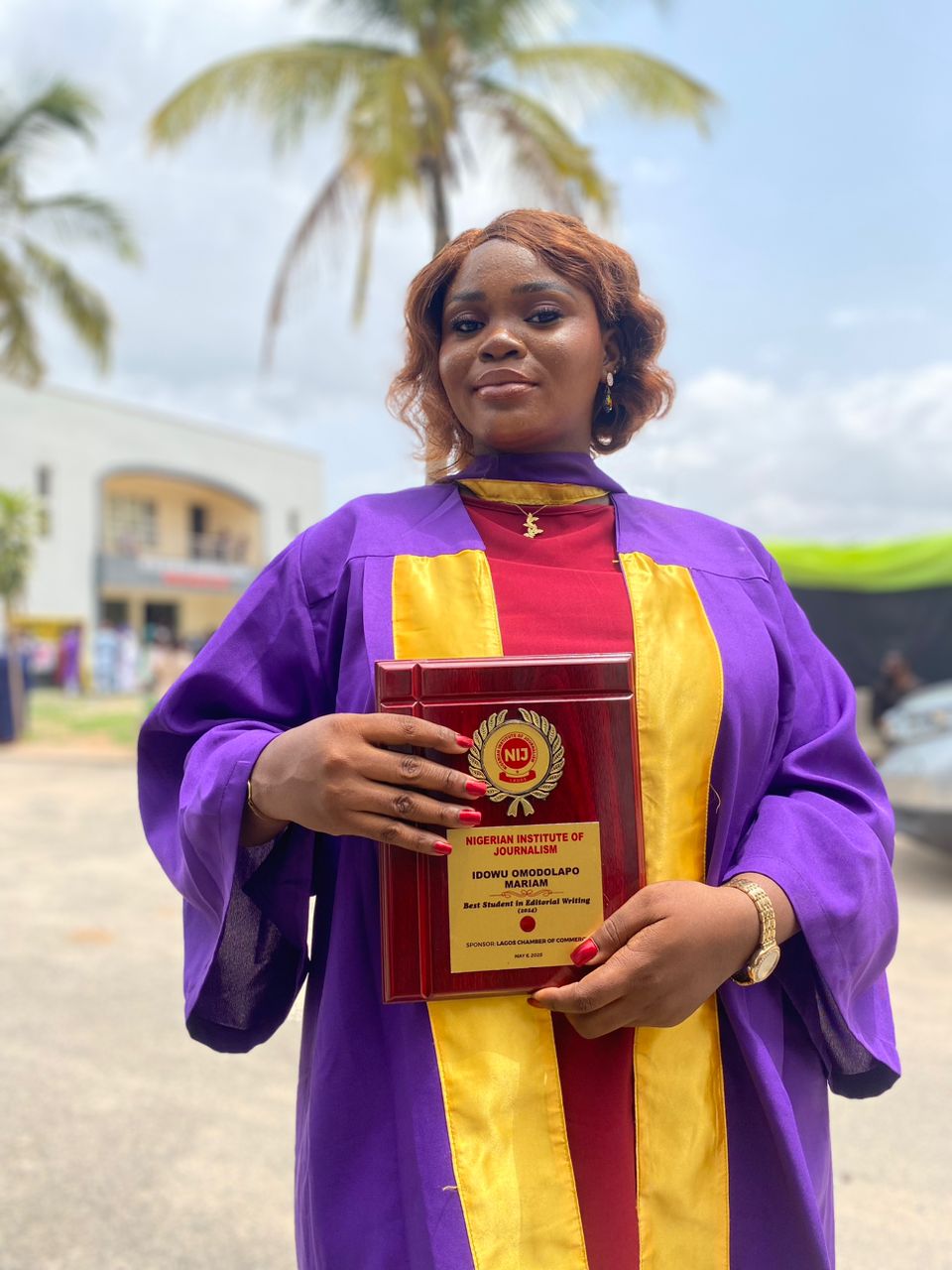 Omodolapo Idowu bags Best Student in Editorial Writing award at NIJ