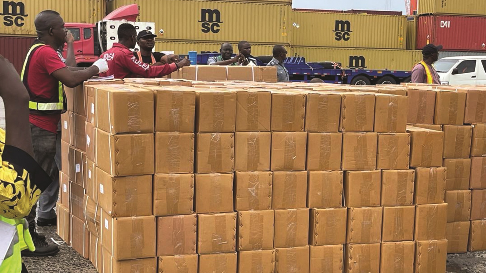 N6.5billion opioids intercepted in Lagos, Rivers ports as NDLEA nabs 2 British men