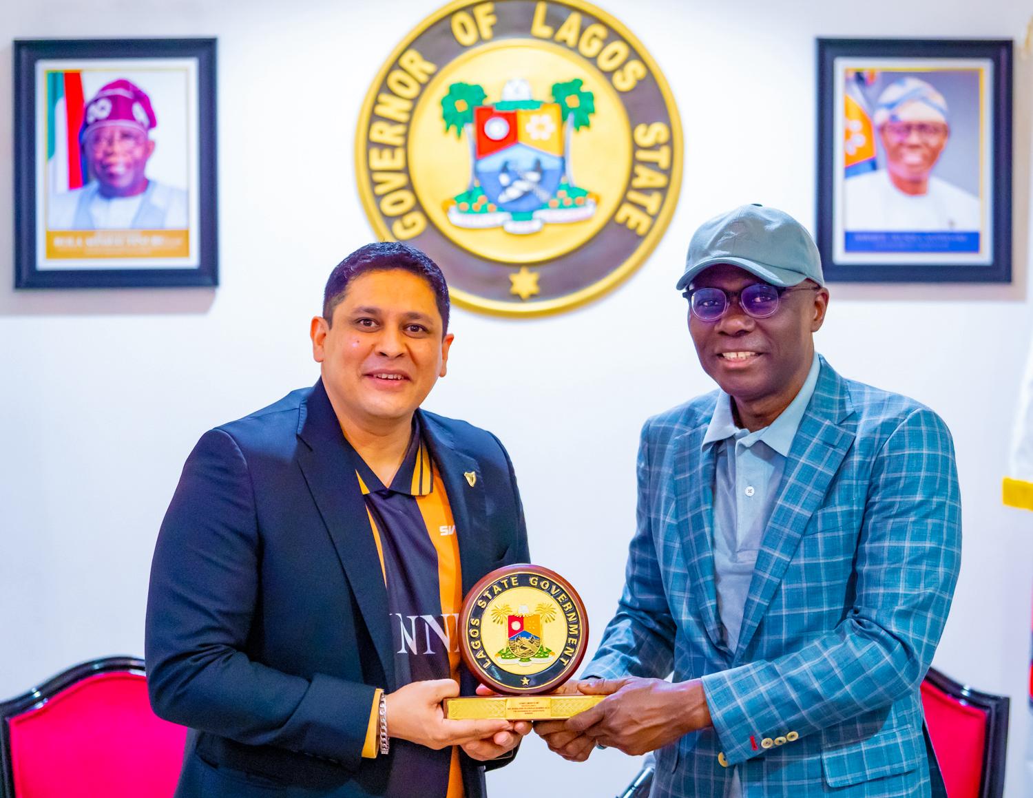 Premier League trophy