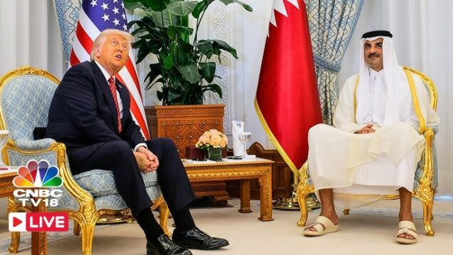 Sheikh Tamim bin Hamad Al Thani and Donald Trump
