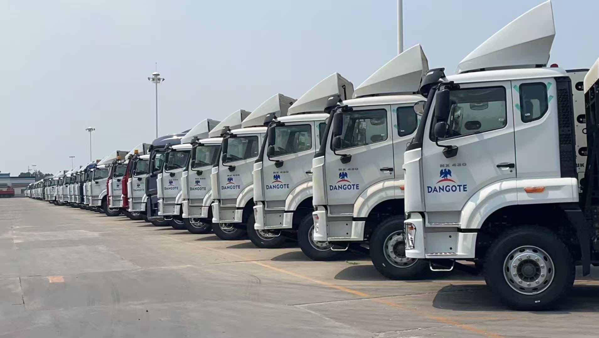 Dangote trucks