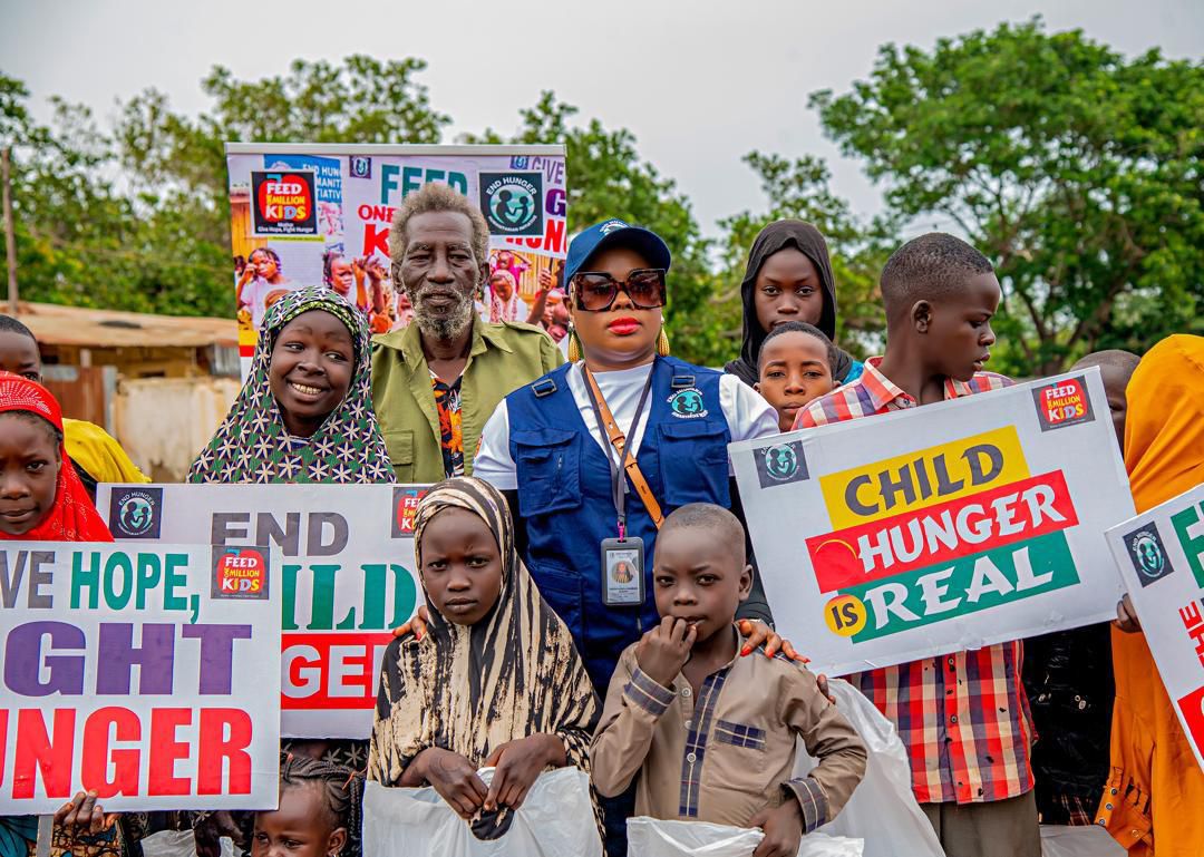 End Hunger Initiative Marks Democracy Day with Heartwarming Visit to Abuja IDP Camp