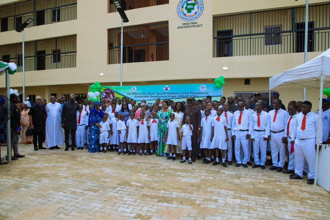 OSSAP-SDGs commissions state-of-the-art educational and residential facility at Bethesda Home and School for the Blind in Lagos
