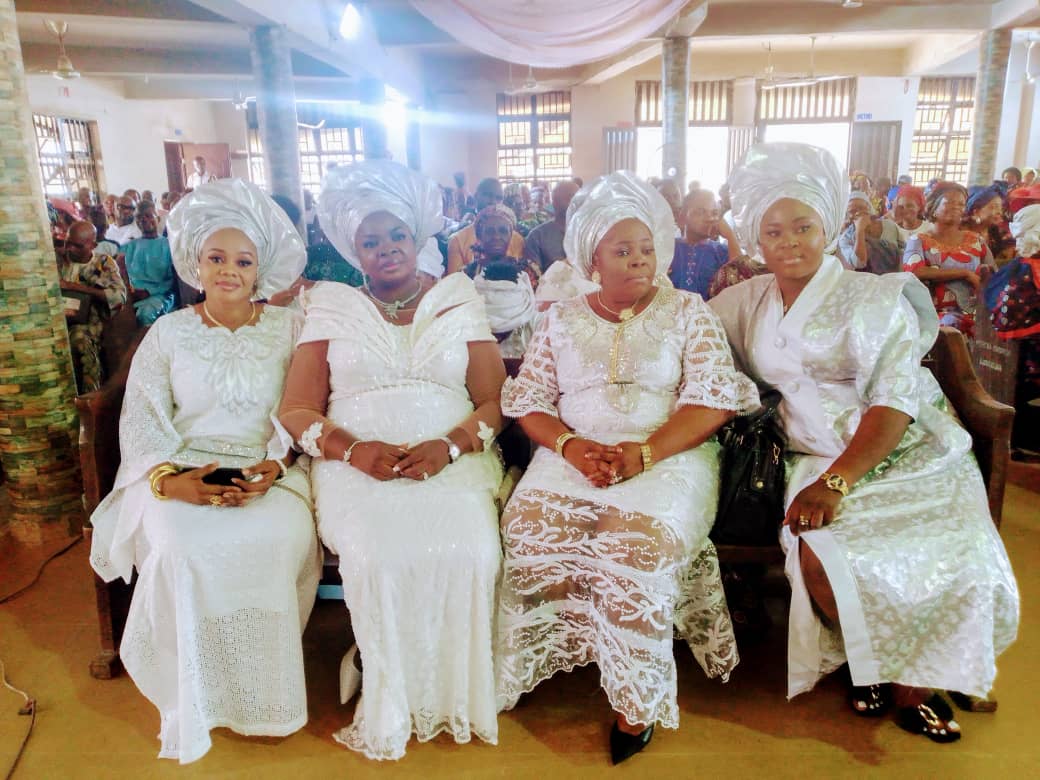 Mama Salami and son Segun