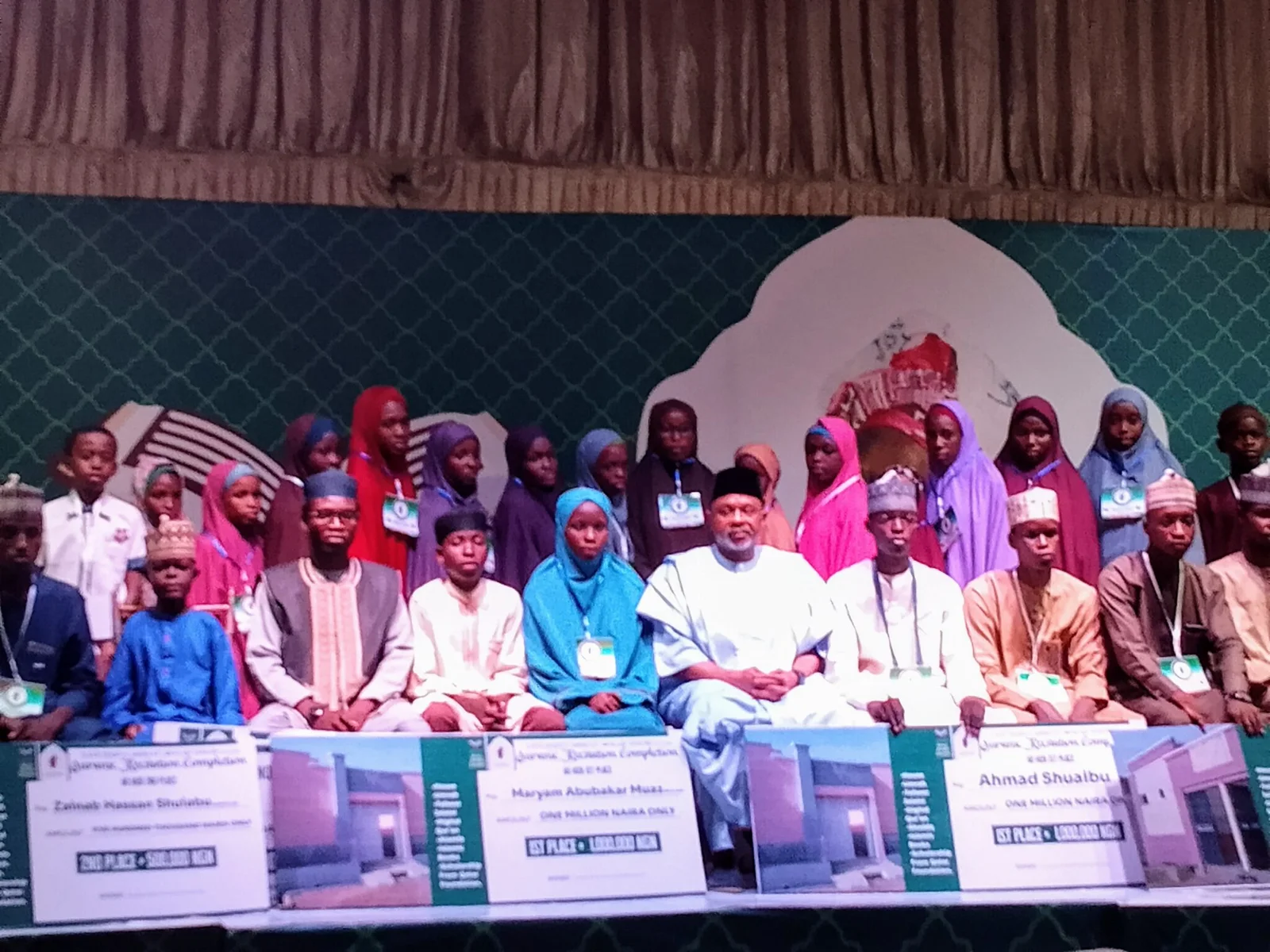 Qur’anic Recitation Competition held in honour of Hajiya Abibatu Mogaji, the late mother of President Bola Tinubu ends with gits to winners