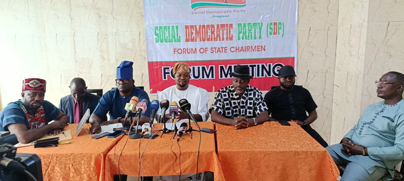 Forum of SDP State Chairmen justifies suspension of the party’s National Chairman, Shehu Gabam and two other national officers
