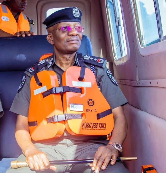 IGP Kayode Egbetokun, inaugurates 31 combat gunboats as a symbol of renewed commitment to maritime safety in the nation’s aquatic territories.