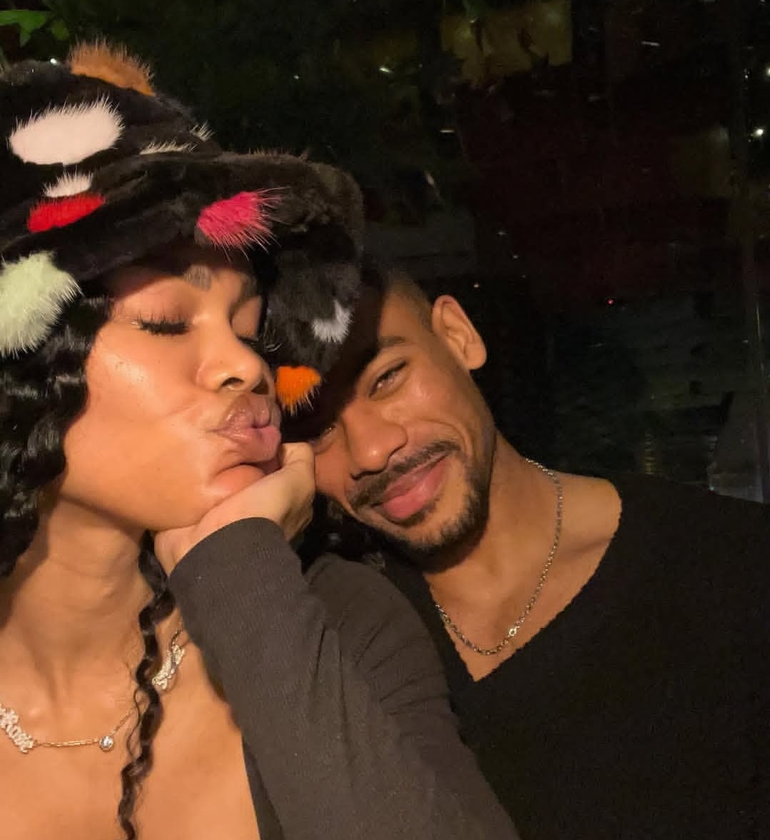 Teyana Taylor with Aaron Pierre