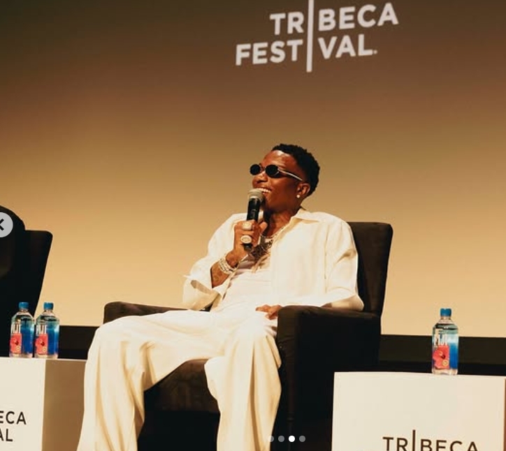 Wizkid at the Tribeca film festival
