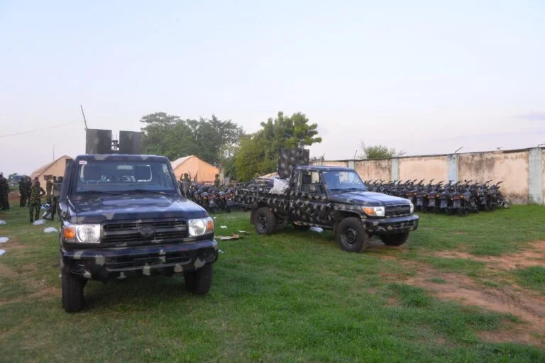 COAS Olufemi Oluyede deploys more critical combat enablers, troops to enhance operational capacity of the military in North Central region.
