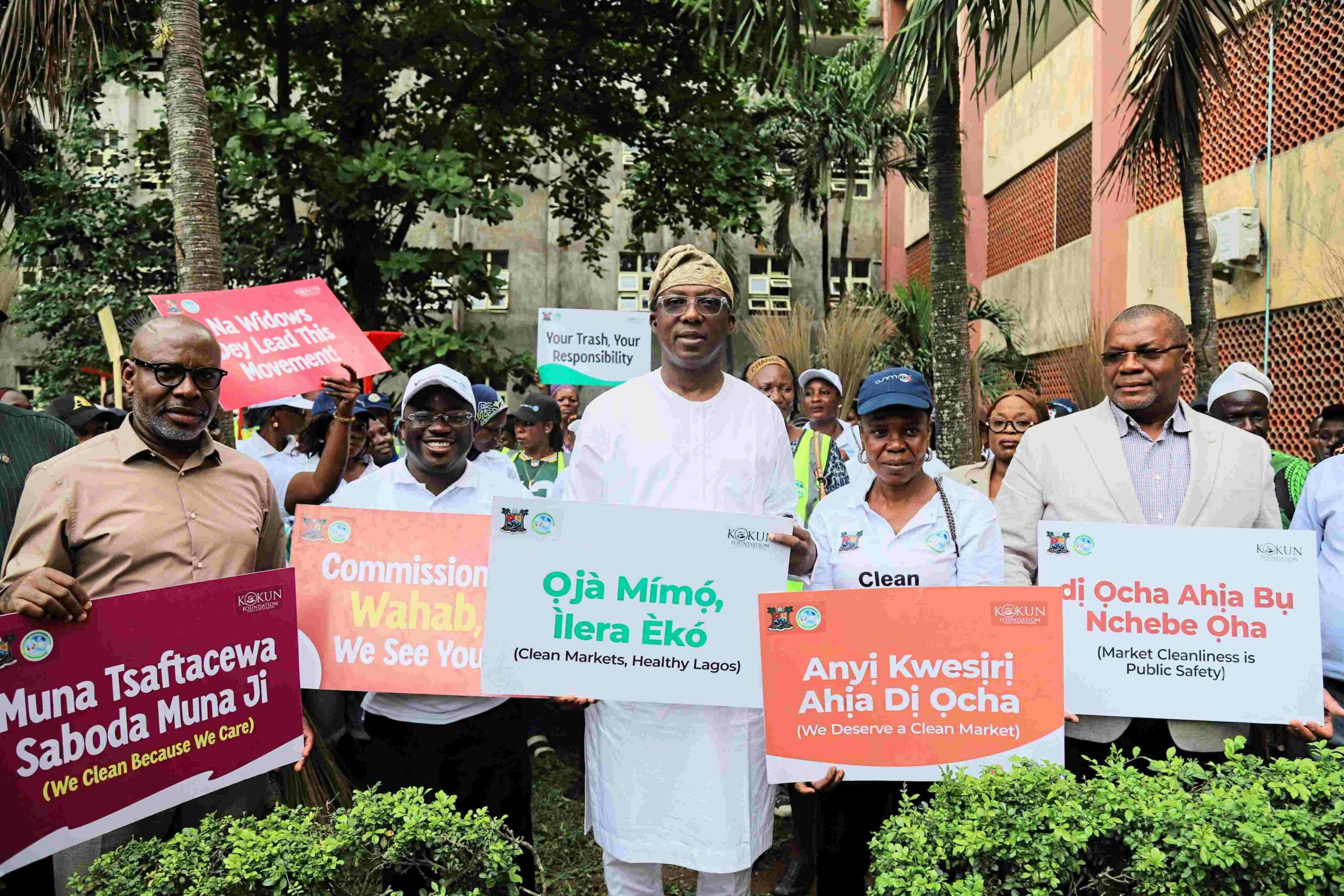 LASG ENCOURAGES RESIDENTS TO EMBRACE GOOD ENVIRONMENTAL HABITS.