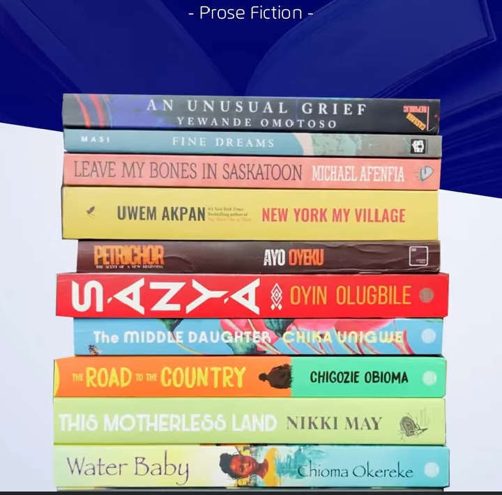 The Nigeria Prize for Literature releases the longlist for its 2025 prize featuring 11 books. This year's focus is on prose fiction