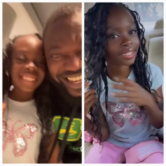 Buchi expresses joy over reunion with daughter