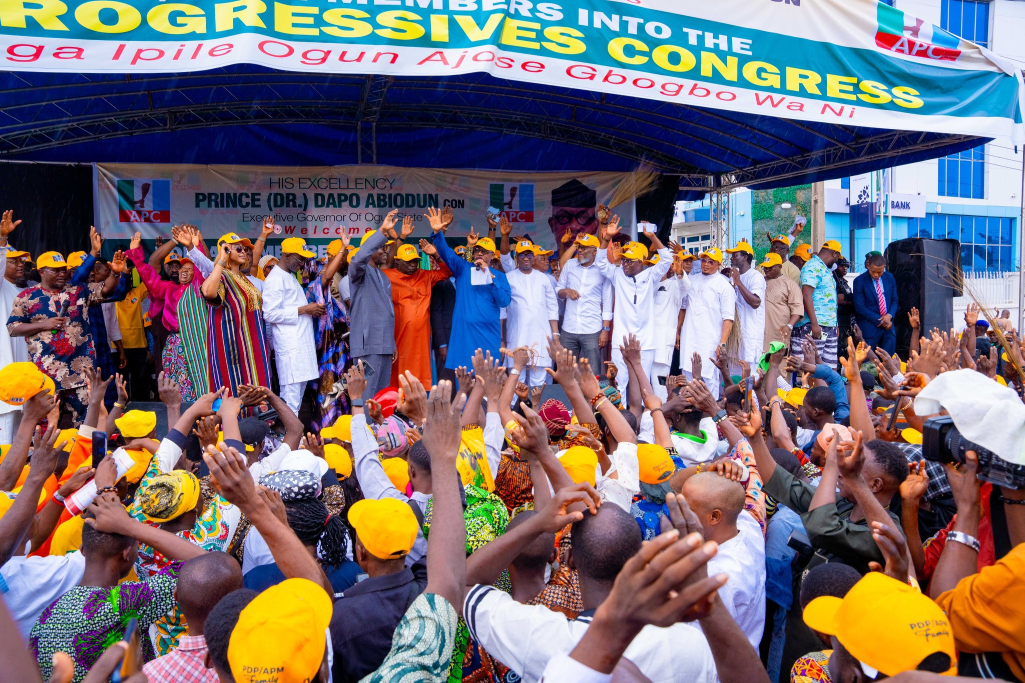 Gov. Dapo Abiodun says opposition PDP is now an as empty shell following defection of chieftains of the party in Ogun State to the ruling APC