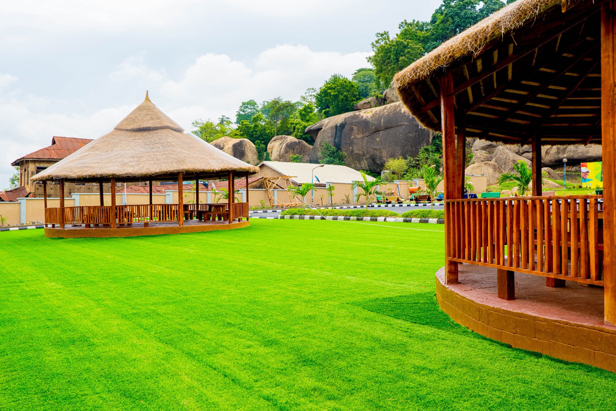Ogun governor, Dapo Abiodun inaugurates rebranded Olumo Rock Tourism Complex in Abeokuta at a ceremony attended by cultural enthusiasts