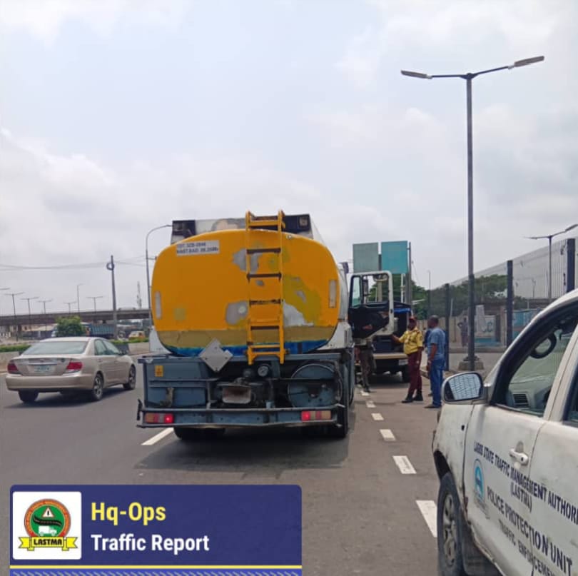 LASG commences impoundment of vehicles on Third Mainland Bridge