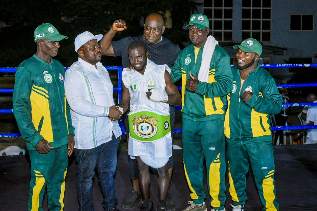 Muyideen Oyakojo Clinches National Bantamweight Title with 35-Second Knockout