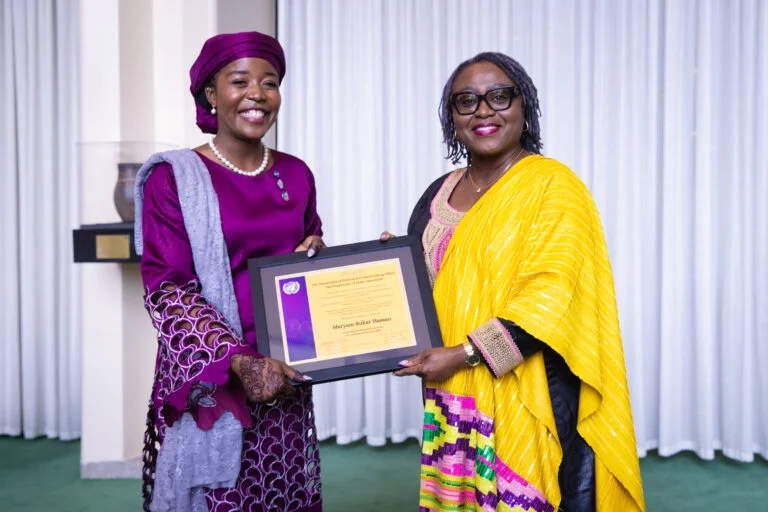 Nigerian poet and spoken word artiste, Maryam Bukar has been officially designated as United Nations’ first-ever Global Advocate for Peace
