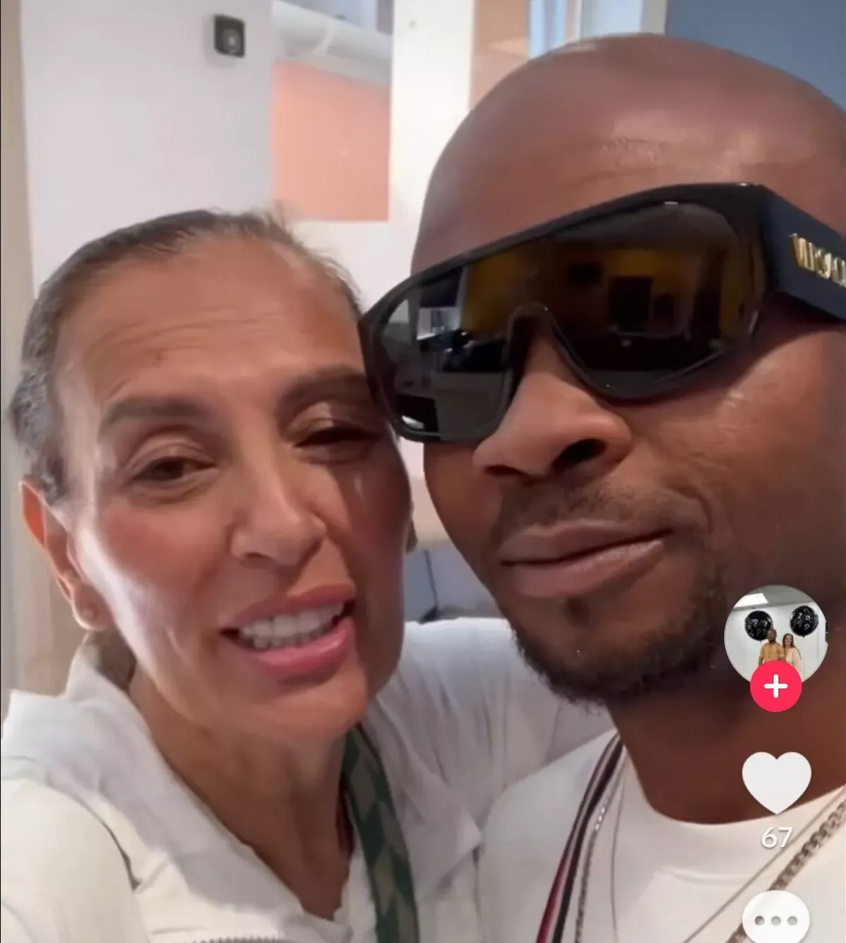 Grandmother of 12 dumps husband, marries Nigerian lover, welcome twins at 56