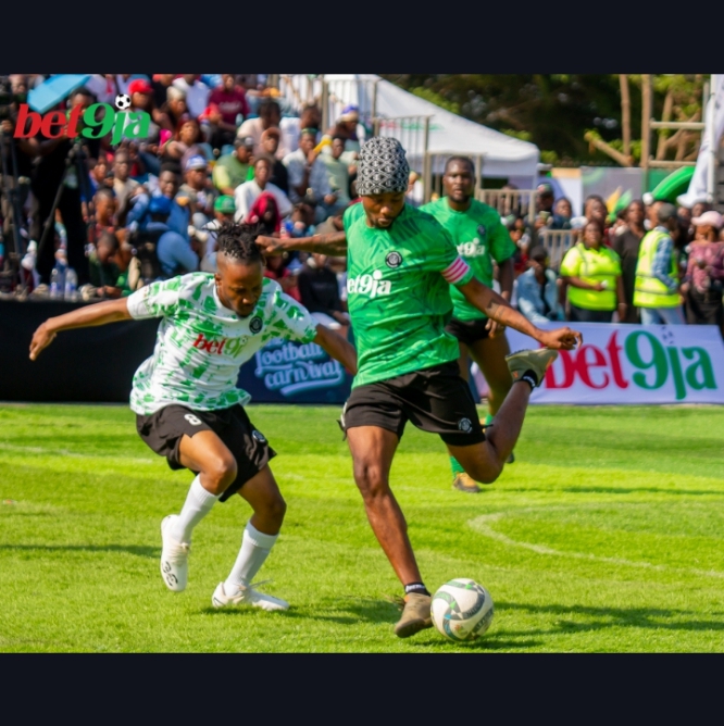 Okocha, Yhemolee, Sheggz, Shank lead Bet9ja’s star-studded 5-A-Side football tournament