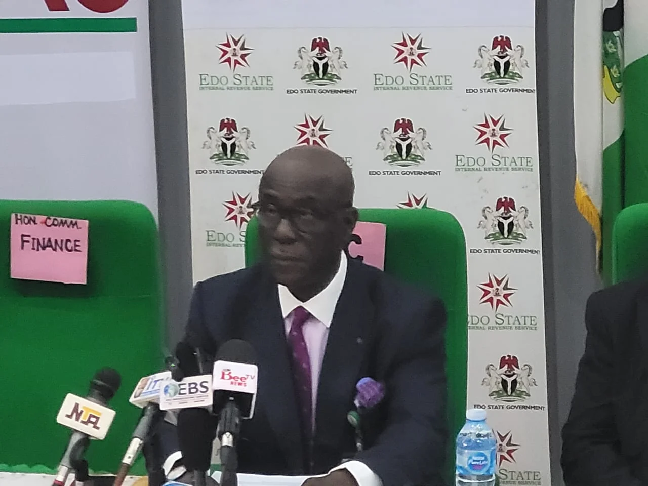 Executive Chairman of Edo State Internal Revenue Service (EIRS), Oladele Bankole-Balogun,