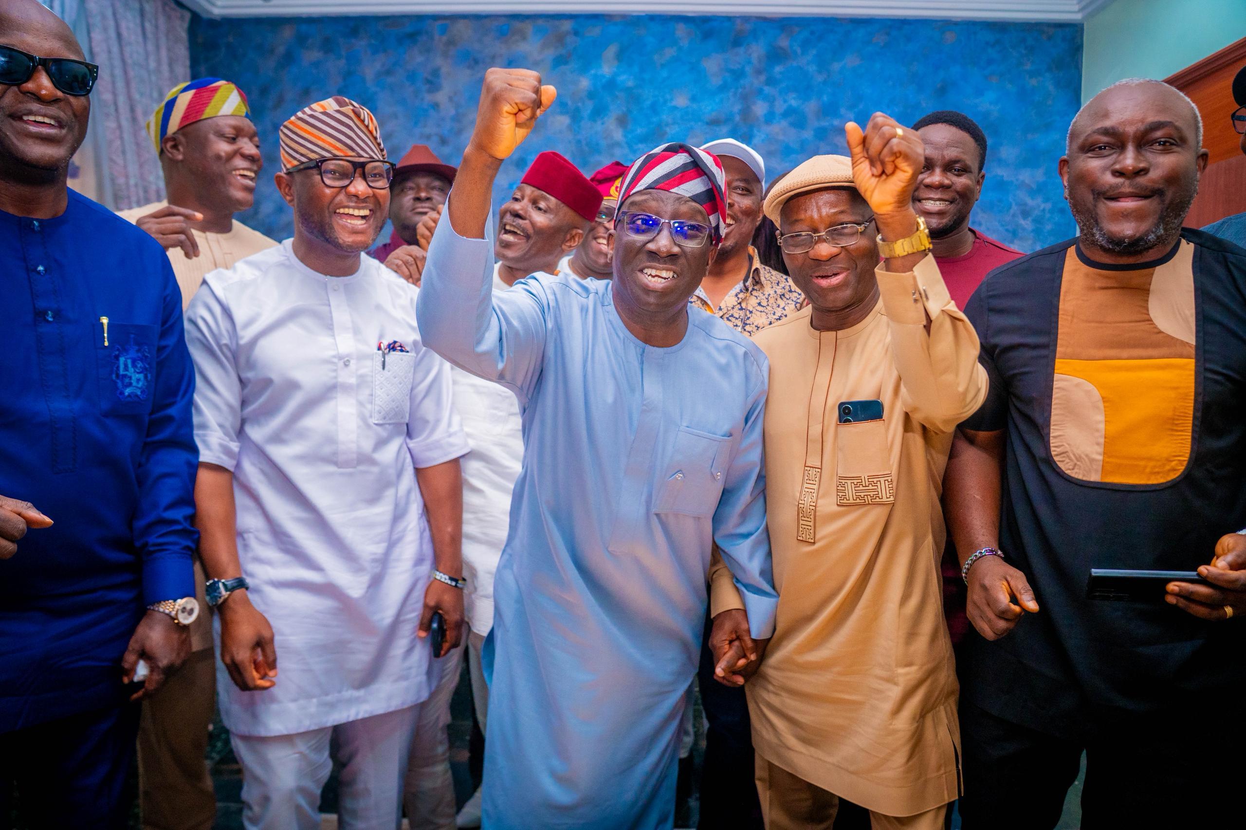 Governor Monday Okpebholo reacts to the judgement of the Supreme Court that affirmed his election as Edo State governor.