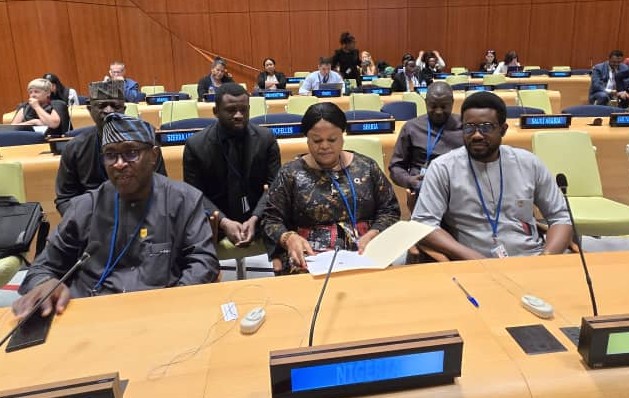 Princess Orelope-Adefulire and members of Nigerian delegation