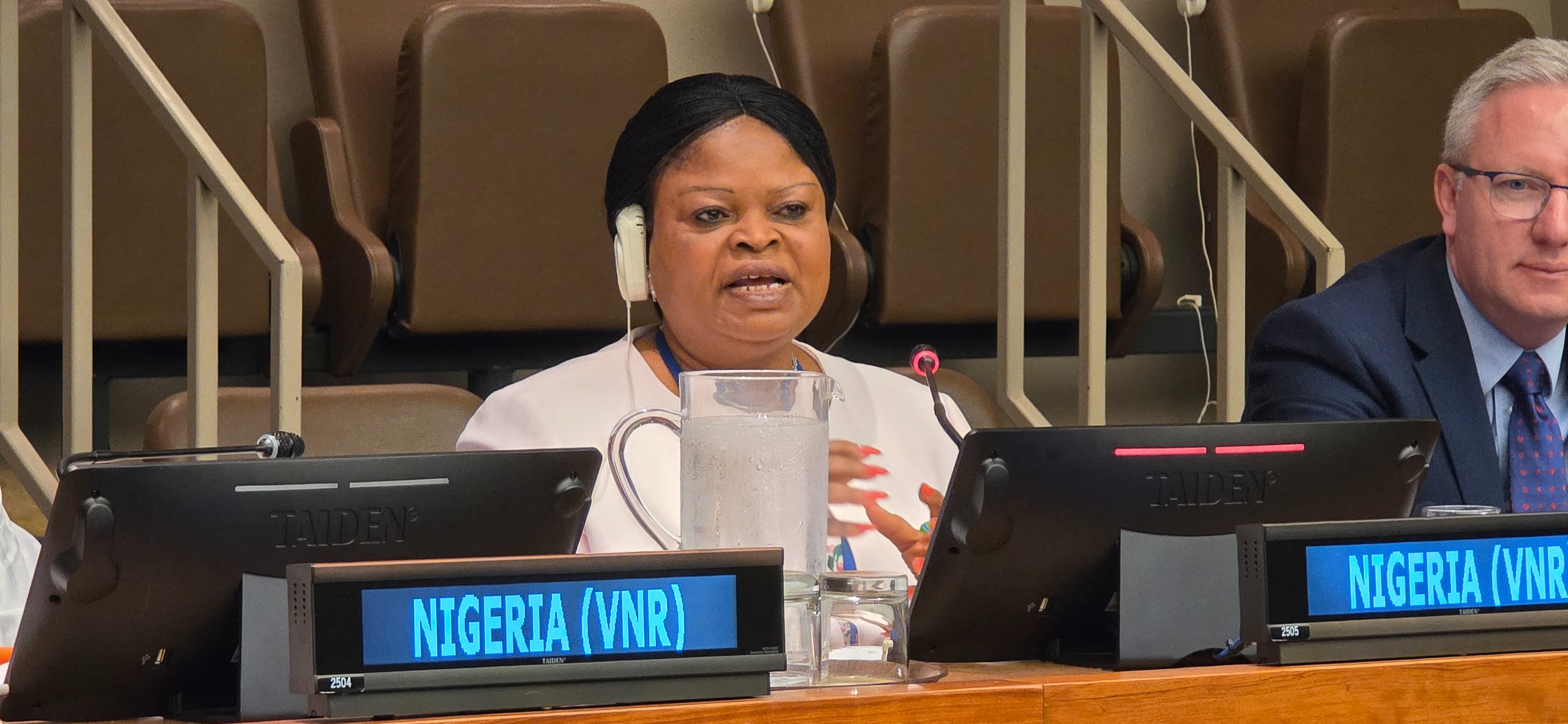 Nigeria presents its Third Voluntary National Review (VNR) at the 2025 United Nations High-Level Political Forum (HLPF) on SDGs
