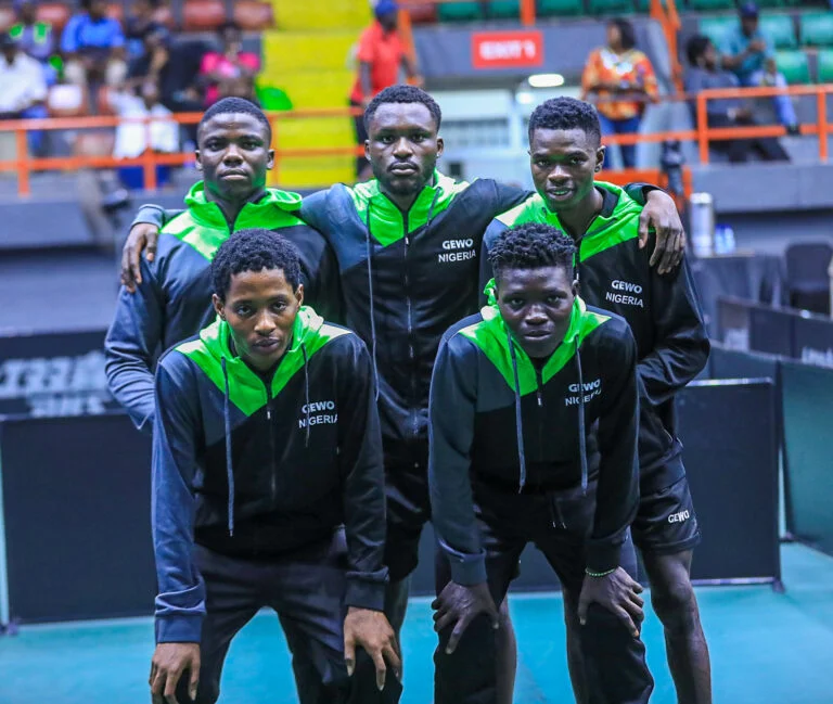 Nigeria’s men’s team reclaim crown at the 2025 ITTF Africa West Regional Championships with a dominant win over Côte d’Ivoire