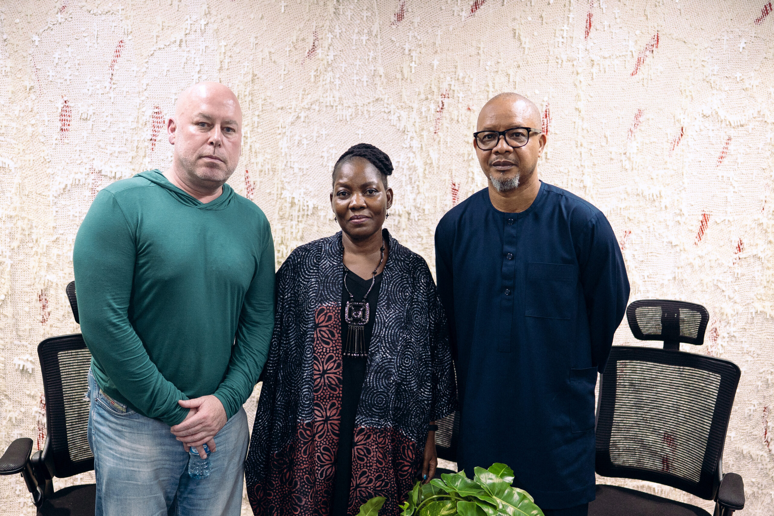 Michael Archer writer and publisher of Guernica magazine was given a rousing reception recently by the Lagos literary and art community.