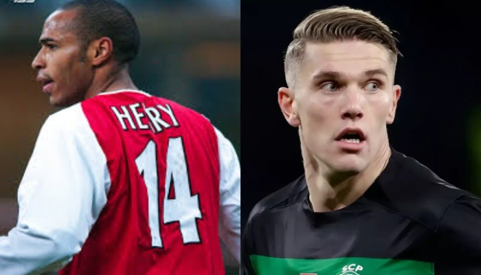 Arsenal hand Henry’s iconic No. 14 to new star