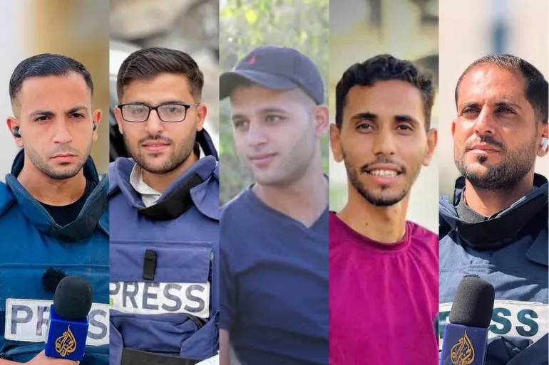 Al Jazeera says its correspondent Anas al-Sharif and four other staff were killed in a targeted attack on a tent in Gaza City by Israel