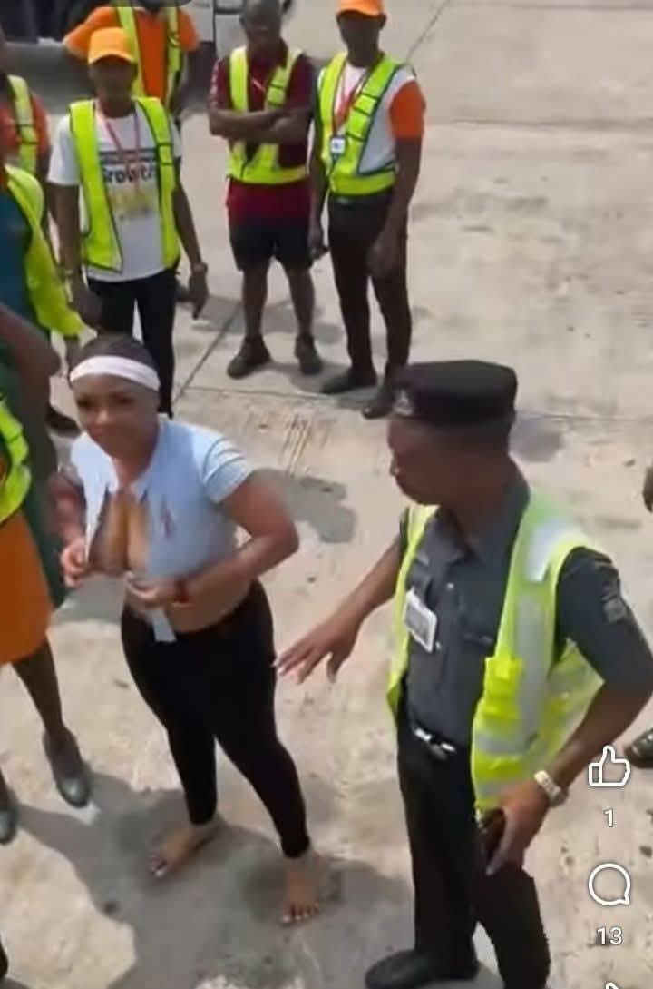 Though Comfort finally landed in Lagos, after triggering arguments inside the Ibom Air plane, she never got the comfort that her name implies