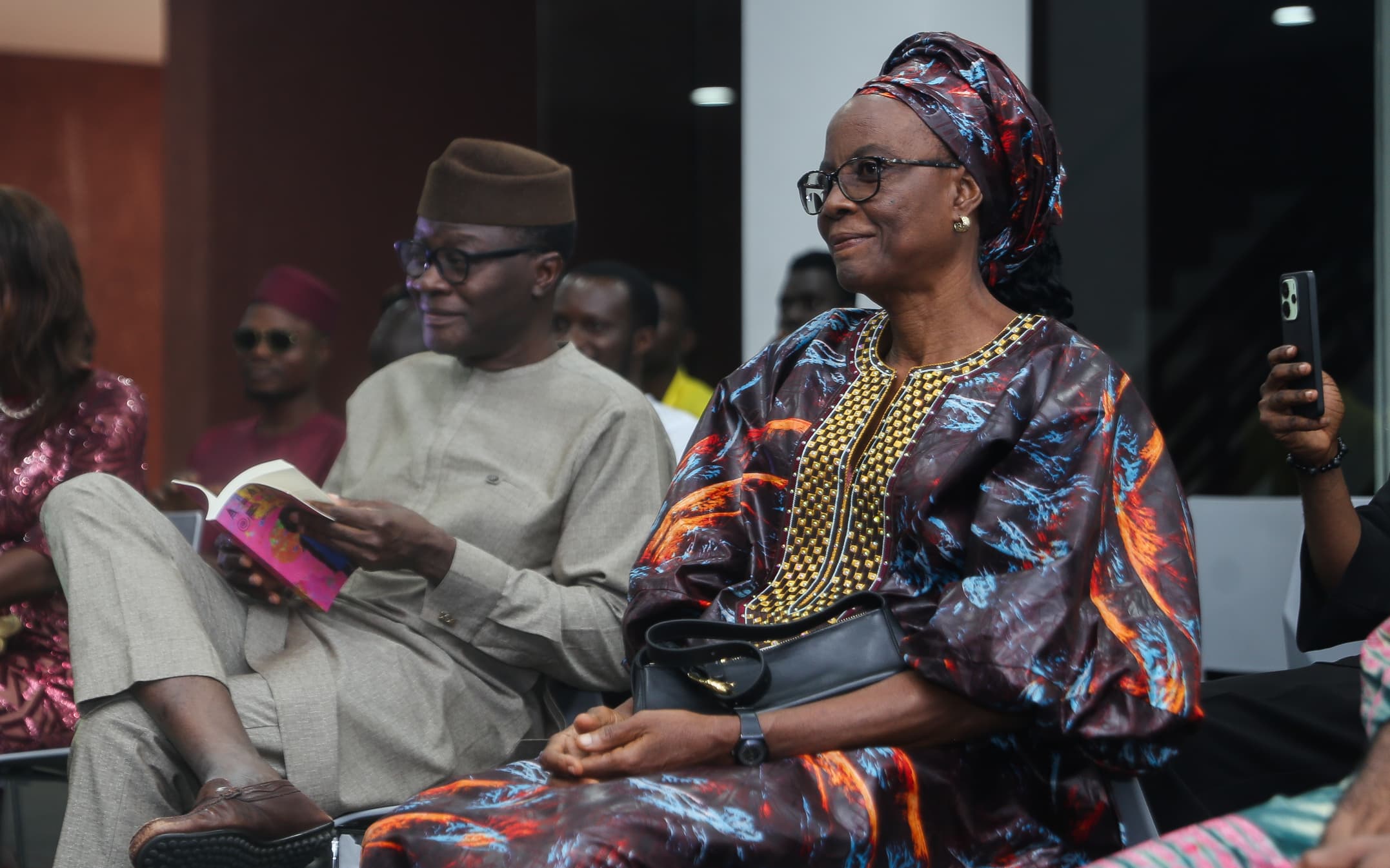 The event themed ‘Enilolobo: Conversation based on Bunmi Oyinsan's new novel, 'Ladder of Bones' held on Sunday, August 17 in Lagos