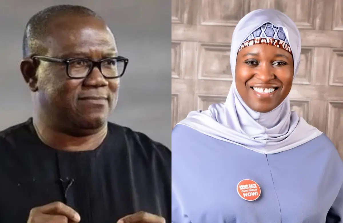 Aisha Yesufu says Peter Obi first revealed his plan to do one term of office if elected President to her before the 2023 presidential election