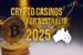 Discover the best crypto casinos in Australia. Our top picks offer security, fast transactions and an exciting gaming experience.