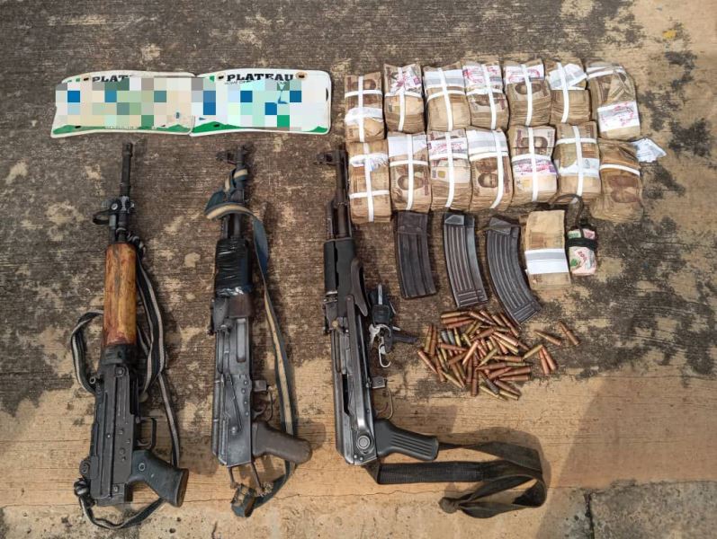 Kidnap gang falls as Police recover cache of arms, ₦6.9 million loot in Akwa Ibom, Nasarawa