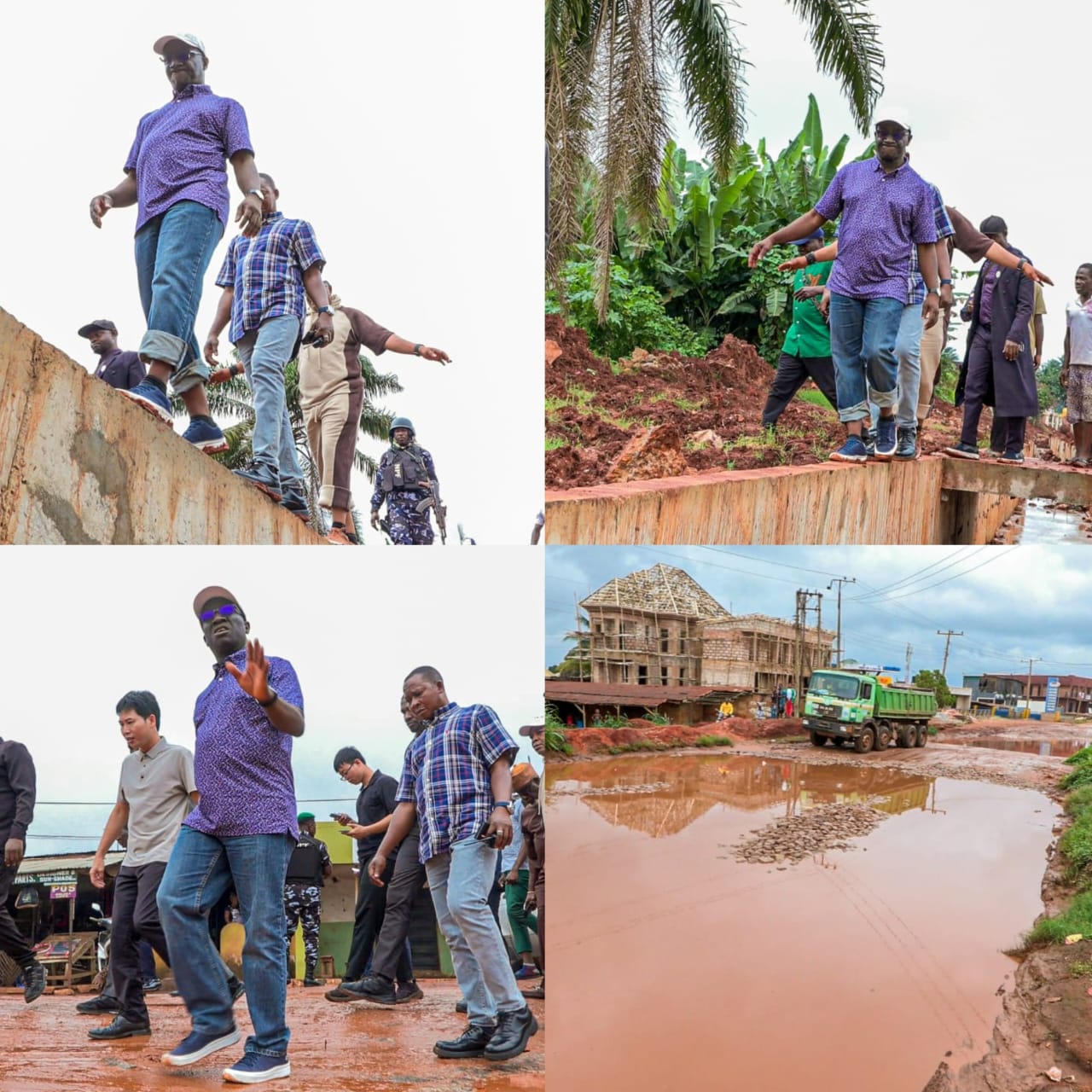 Edo governor Monday Okpebholo insists he inherited bad roads across the state from his predecessor, Godwin Obaseki