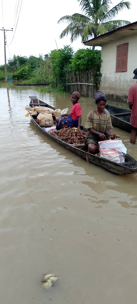 The rainy season again cripples Ogbaru communities, in Anambra state, with  devastating blow to the residents' economic and social structures.