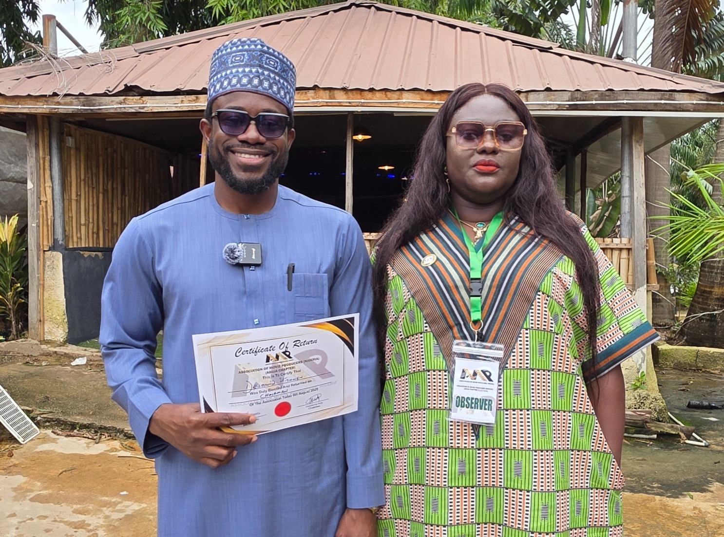 FCT chapter of the Association of Movie Producers (AMP) elects Desmond Utomwen as its new Chairman following a keenly contested election