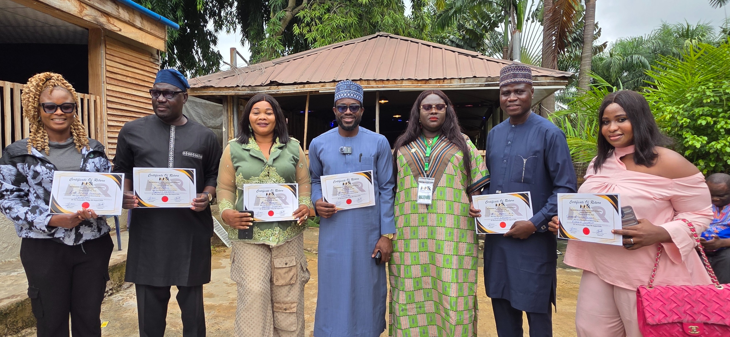 FCT chapter of the Association of Movie Producers (AMP) elects Desmond Utomwen as its new Chairman following a keenly contested election 