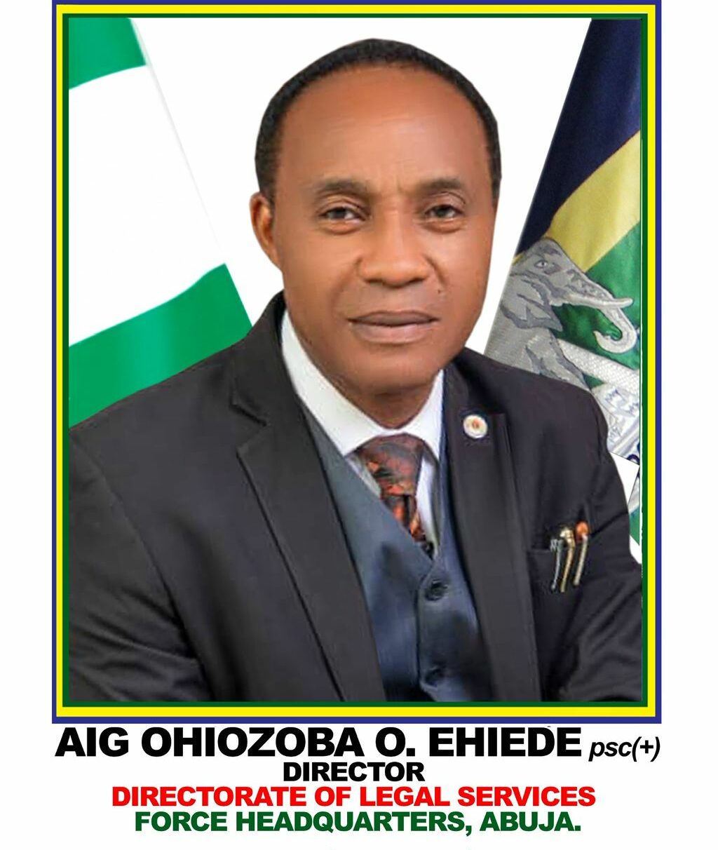 IGP Kayode Egbetokun elevates Police Legal Section to Directorate of Legal Services with AIG Ohiozoba O. Ehiede as the pioneer Director